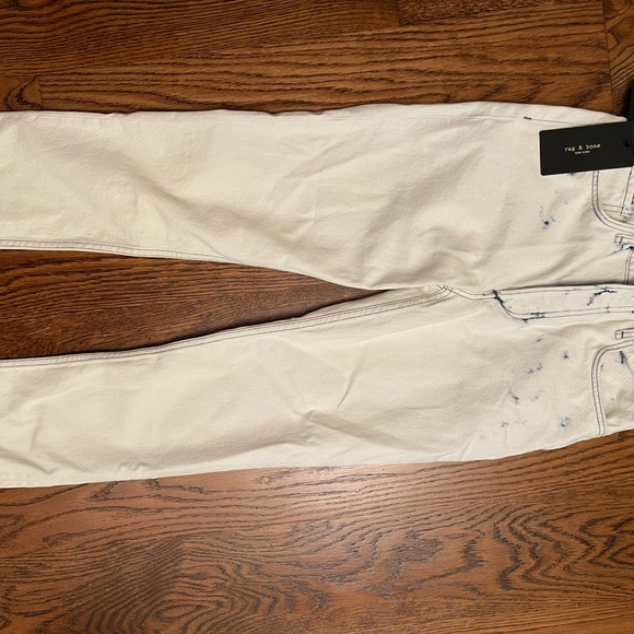 Rag & bone Nina high-waist ankle cigarette jeans. - Picture 2 of 4